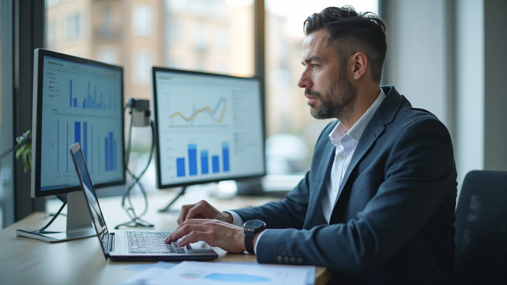 Статистический анализ данных на компьютере с графиками распределения